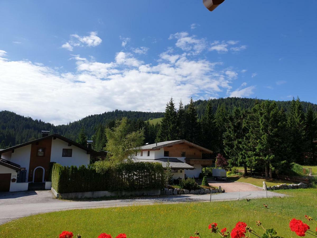 Apartamento Haus Schiefer Leutasch Exterior foto